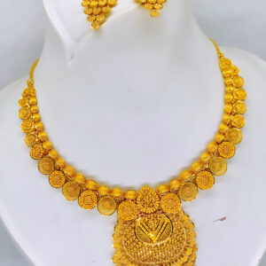 Parure en Or 21k India 98.66g