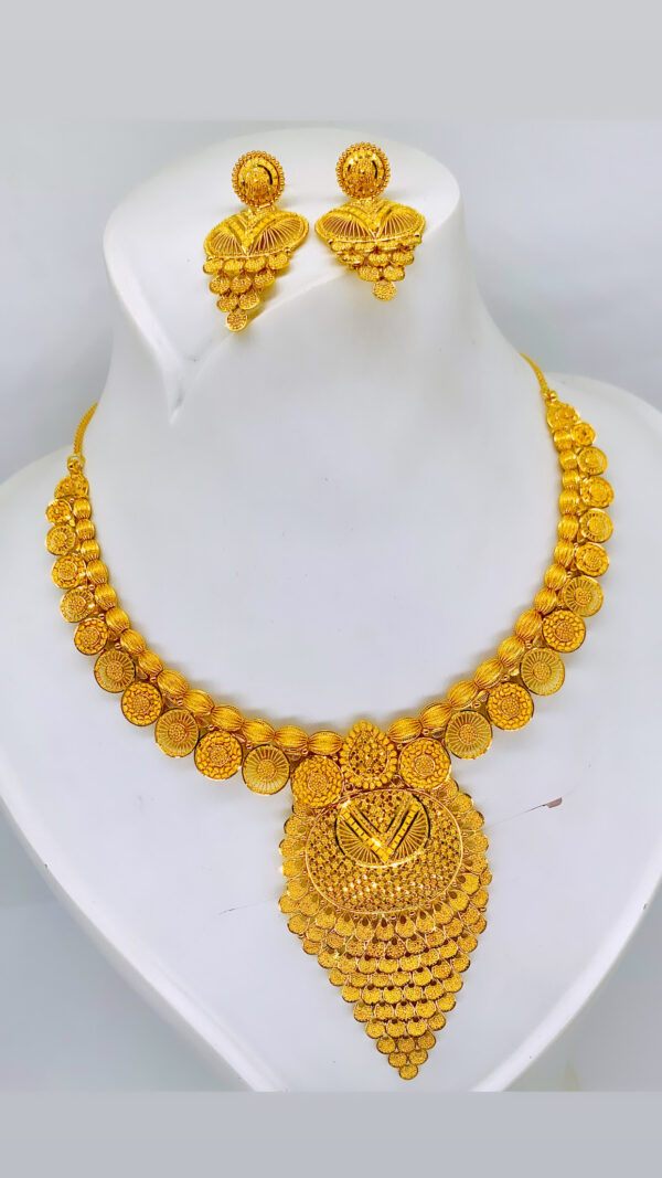 Parure en Or 21k India 98.66g