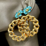 Boucle d'oreille en Or 18k