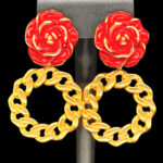 Boucles d'oreilles en Or 18 Carat